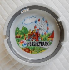 Vintage Hershey Park Amusement Park Ashtray picture