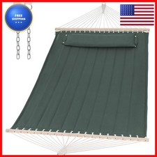 SUNCREAT Replacement Hammock for Stand, 475 lbs Capacity, Green Gray picture