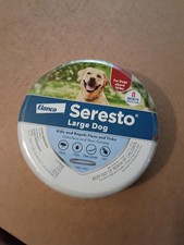 Seresto Flea/Tick Collar 8 Months Protection LARGE Dogs ( 18lb), Sealed, Genuine picture