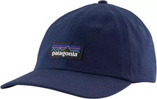 NEW Patagonia P-6 Label Trad Cap Classic Navy Blue low crown Hat adjustable picture
