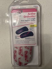 PediFix Active Orthotics 3/4-Length Firm Support Insoles Large NEW picture