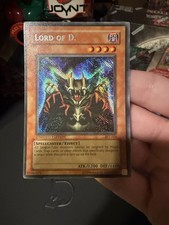 Yu-Gi-Oh Lord of D. BPT-004 Reverse Secret Foil Error Misprint 2002 Tin VLP/NM picture
