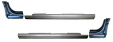 2002-2010 Ford Explorer Mountaineer Slip-On Outer Rocker Panel & Dogleg SET picture