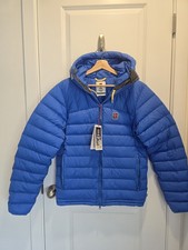 Fjällräven 1974 Expedition Pack Down Hoodie Mens Small Un Blue picture