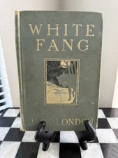 Vintage: 1906 White Fang by Jack London Rare picture