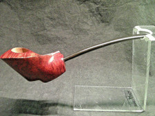 ✔️ NEW HANDMADE ONE-OF-A-KIND FREEFORM BRIAR BURLED PIPE 8