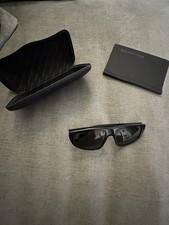 Balenciaga BB0095S Rectangle Sunglasses Black Frame/Black Lens UV400 60-16 145 picture