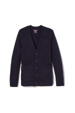 French Toast V-Neck Sweater Cardigan Unisex School Uniform Boys Girls Navy Blue picture