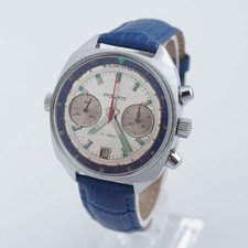 Vintage Poljot 3133 Chronograph USSR 23 Jewels Telemeter Original Dial Serviced picture