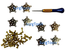 Burr Hole Covers 1.5mm CMF for Brain Reconstruction 21 Pcs Self Drilling Screws picture
