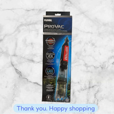 Fluval ProVac Powered Aquarium Gravel Vacuum 10 in (25 cm) w/ LED Spotlight NEW picture