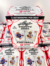 2024 Leaf Trinity NFL Football Hobby Box w/3 Autos & Free S&H picture