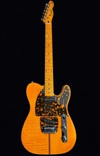 Firefly FFTL Mad Cat Electric Guitar Transparent Yellow Flamed Maple Tele Style picture