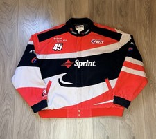 Men’s Vintage Wateree Sports Group Kyle Petty Racing Jacket #45  XXL Red & Black picture