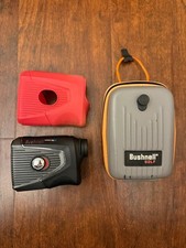 Bushnell Pro XE Golf Laser Rangefinder w/ Official Carrying Case+Red Skin Cover picture