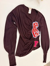 Vintage Chloe Varsity Patch top F/W 2001 runway Medium picture