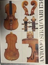 The Strad Poster. Stradivari violin 1734. picture