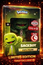 Sackboy A Big Adventure Vinyl Figure Glow Target Exclusive Limited 1211/4000 PS5 picture