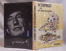 [Sh13] Ian Fleming Octopussy Living Daylights, Dust Jacket, 1st UK ed. Cape 1966 picture