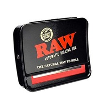 79mm Adjustable Automatic Cigarette Rolling Box Reusable Tobacco Roller Red picture
