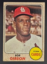 1968 Topps - Bob Gibson #100 VGEX picture