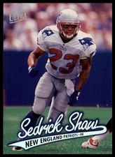 1997 Ultra Sedrick Shaw 217 New England Patriots picture