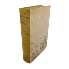 The Grapes of Wrath by John Steinbeck - Viking Press 1939 - 4th Printing HC picture