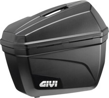 GIVI 22 Liter Monokey Cruiser Side Cases Matte Black PAIR 18.5