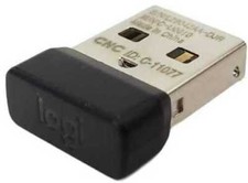 Logitech Nano Receiver Wireless USB CU0010 Dongle C-11077 Adapter 993-001106 LOT picture