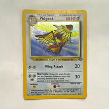 Wizards of the Coast Pidgeot 8/64 Jungle Holo Rare Unlimited 80 HP English 1999 picture