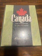 Vintage H.E. Harris Canada & Provinces Stamp Album Collection 1898-1960’s 150+ picture
