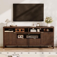 TV Stand for Up To 75'' TV Entertainment Center Shelf Drawer Storage Cabinet picture