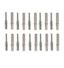 [20x] Deutsch DT 14-16 Gauge Pin Solid Terminals Male and Female picture