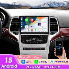PLUG PLAY FOR 2011 2012 2013 JEEP GRAND CHEROKEE STEREO RADIO NAVI CARPLAY picture