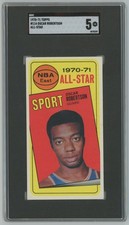 1970-71 Topps All-Star Oscar Robertson SGC 5 Milwaukee Bucks #114 A43 picture