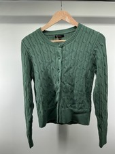 Quince Womens 100% Organic Cotton Cable Crew Cardigan picture