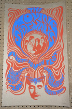 THE MOVING SIDEWALKS~SILK SCREEN~26X16 POSTER~04/28/2013~39 OF 200~CARSON AUSTIN picture