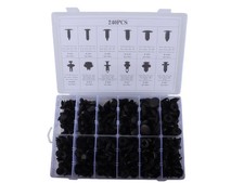 240pcs Auto Car Bumper Retainer Clips Kit Fastener Remover Push Pin Rivet Screw picture