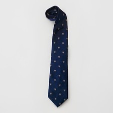 VTG Harvard University Graduate Society Neck Tie Blue Crest Wm Chelsea Ltd Silk picture