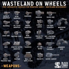 Weapons | Wasteland on Wheels | Car Wars | Gaslands | Black Cobra picture