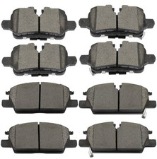 MAGMA Ceramic Front Rear Set Brake Pads For 2021-2025 Chevrolet Equinox 1.5L picture