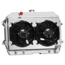 3 Row Radiator Shroud Fan for Datsun 240Z 2.4L 260Z 2.6L AT 1970-1974 picture