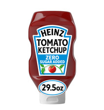Heinz Tomato Ketchup with No Sugar Added, 29.5 oz Bottle picture