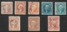 US Revenue First Issue Used/Unused Mixed Condition As Shown Issued 1862-1871 picture