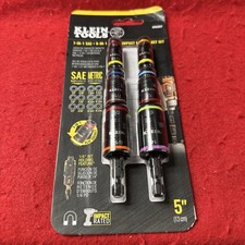 KLEIN TOOLS 32933KIT 7 In 1 SAE + 6 IN 1 METRIC IMPACT FLIP SOCKET SETS picture
