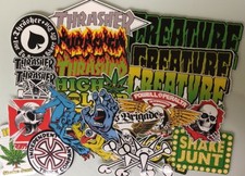 Skate Sticker Pack - Powell Peralta Santa Cruz Skateboards Thrasher Magazine  picture
