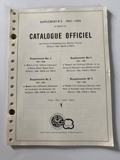 EBAUCHES SA - LES FABRICANTS SUISSES D'HORLOGERIE SUPPLEMENT NO. 3 1954-1958 picture