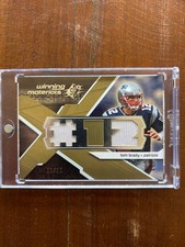2008 SPx - Winning Materials Tom Brady #WM-TO Dual Patch Conference Letters /25 picture