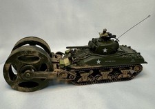 Unimax US M4A1 Sherman Mine Roller 1:72 Tank-Forces Of Valor (Shipping Included) picture
