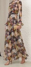 Zimmermann Alchemy Dress designer linen silk Sz 1 US 6 NEW with tags $1700 NWT picture